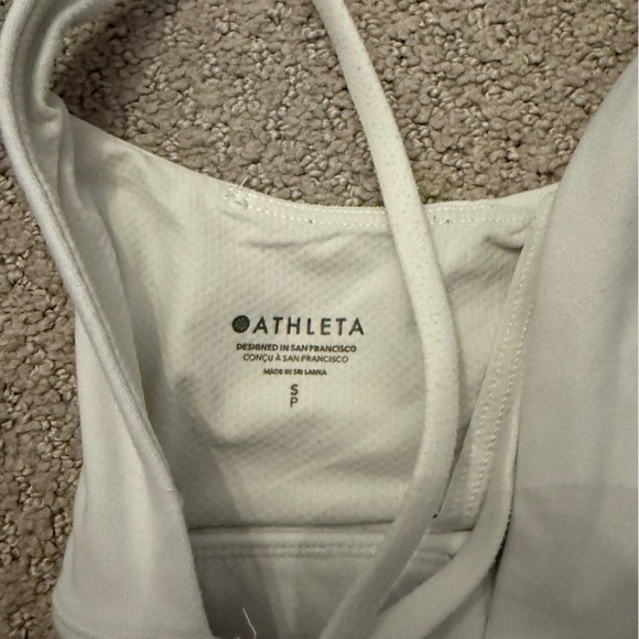 Athleta Exhale Sports Bra- Lot of 5 (Pink/Gray/Navy/Blk/White)- Women’s Sz Small - Picture 7 of 9